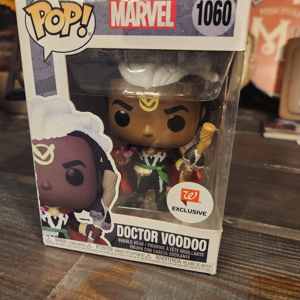 FunkoPop Marvel Exclusive Doctor Voodoo Figure